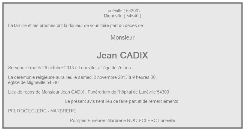 Image Annonce nécrologique