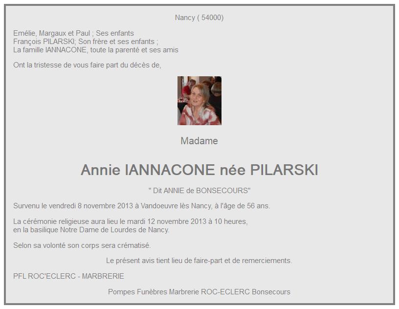 Image Annonce nécrologique