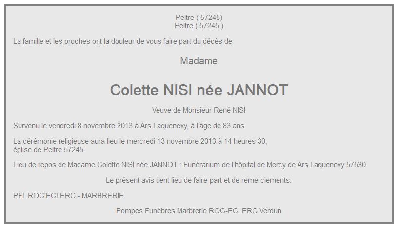 Image Annonce nécrologique