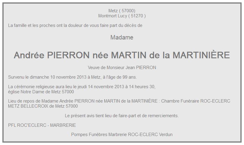 Image Annonce nécrologique