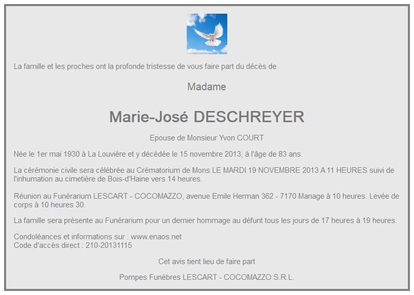 Image Annonce nécrologique