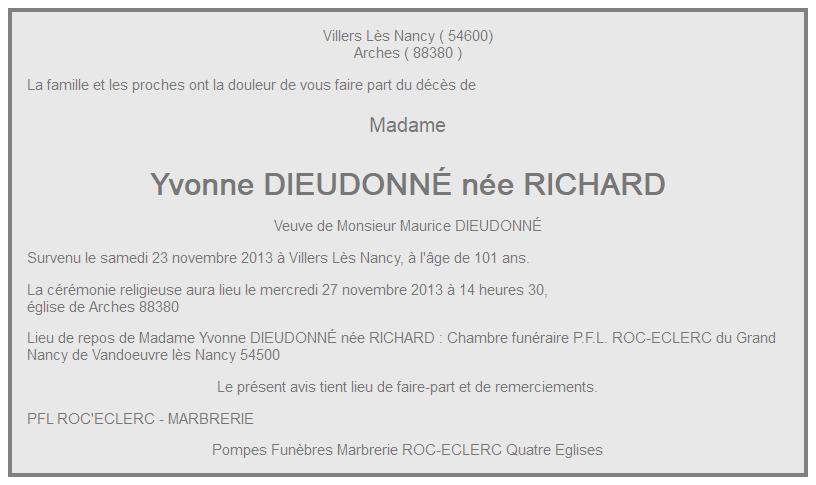 Image Annonce nécrologique