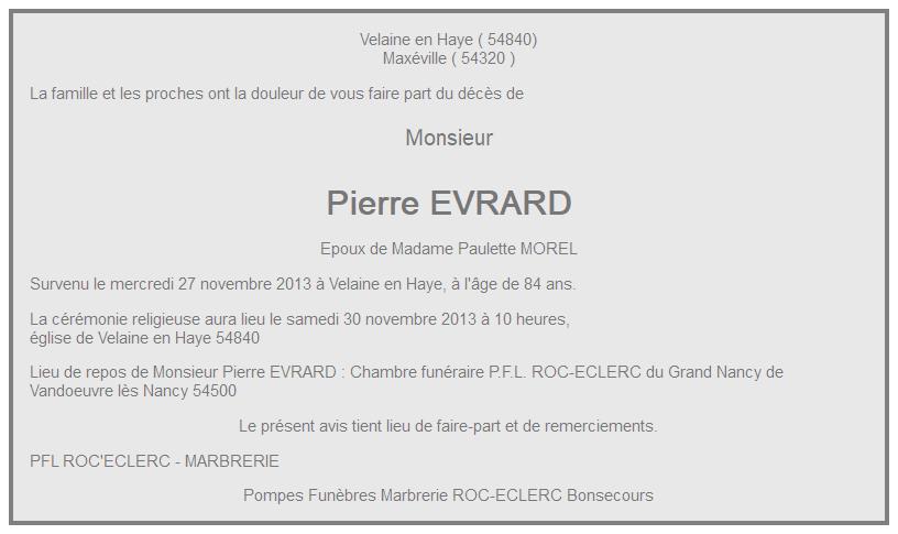 Image Annonce nécrologique