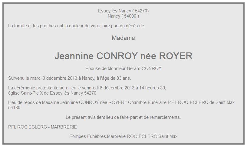 Image Annonce nécrologique