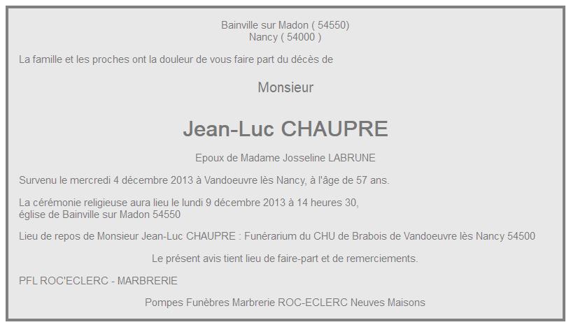 Image Annonce nécrologique