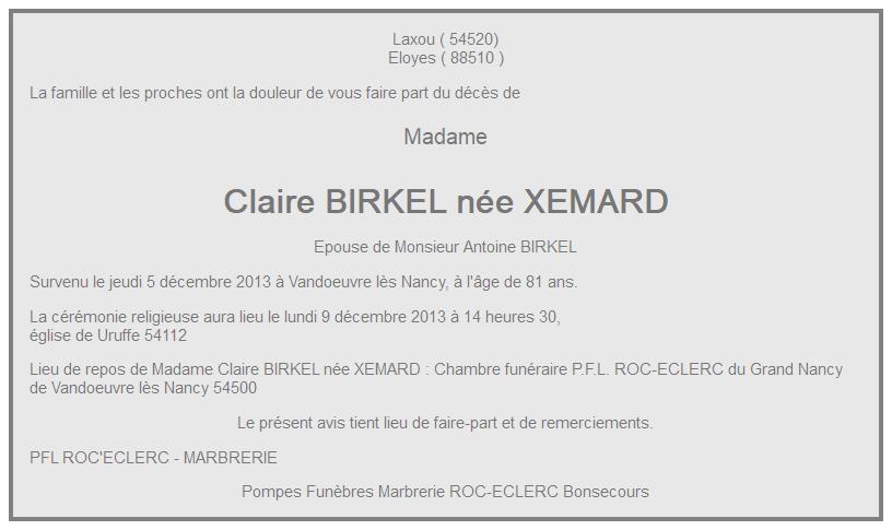 Image Annonce nécrologique