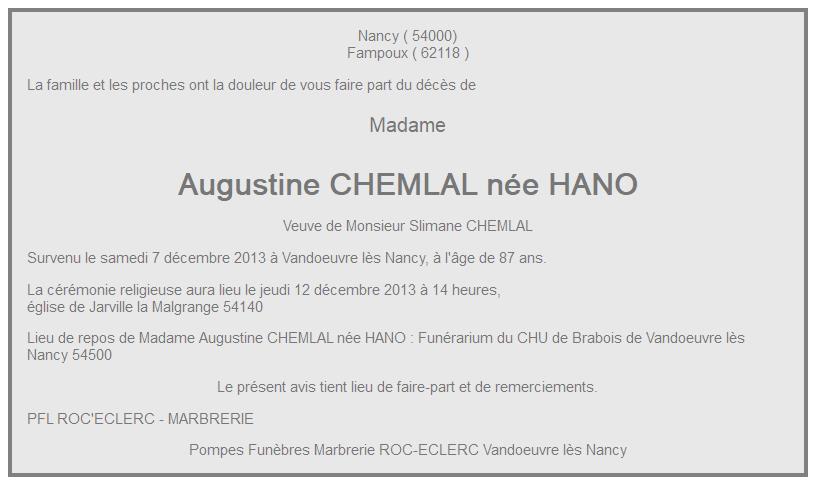 Image Annonce nécrologique