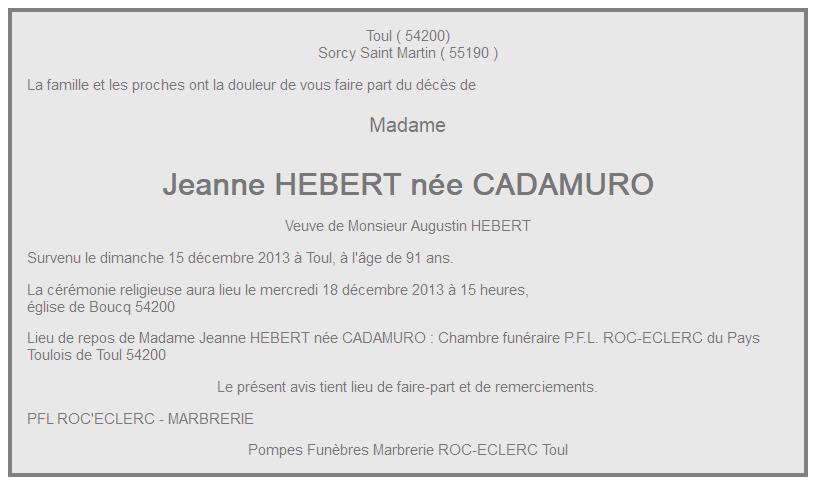 Image Annonce nécrologique