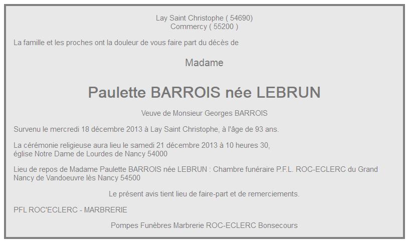 Image Annonce nécrologique