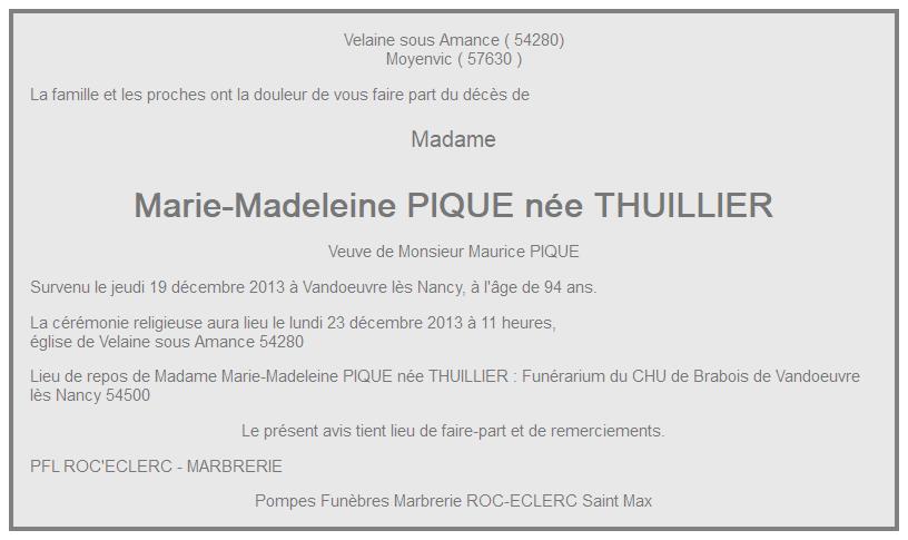 Image Annonce nécrologique