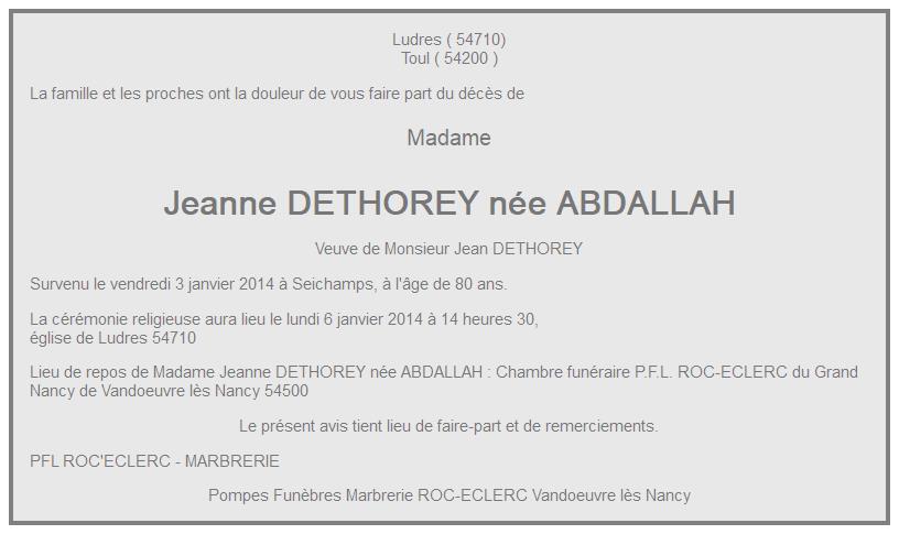 Image Annonce nécrologique