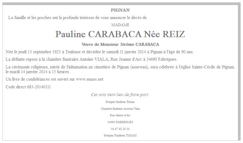 Image Annonce nécrologique