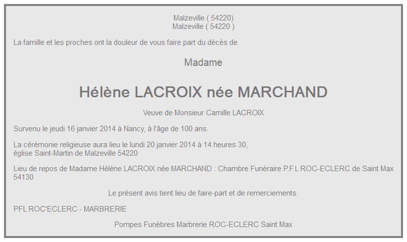 Image Annonce nécrologique