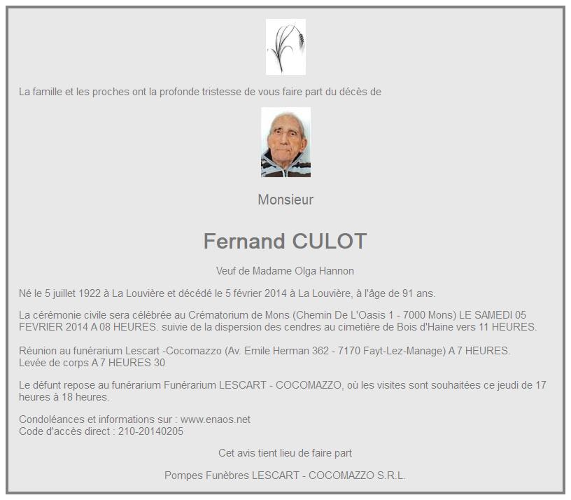 Image Annonce nécrologique