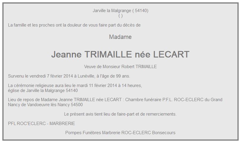 Image Annonce nécrologique