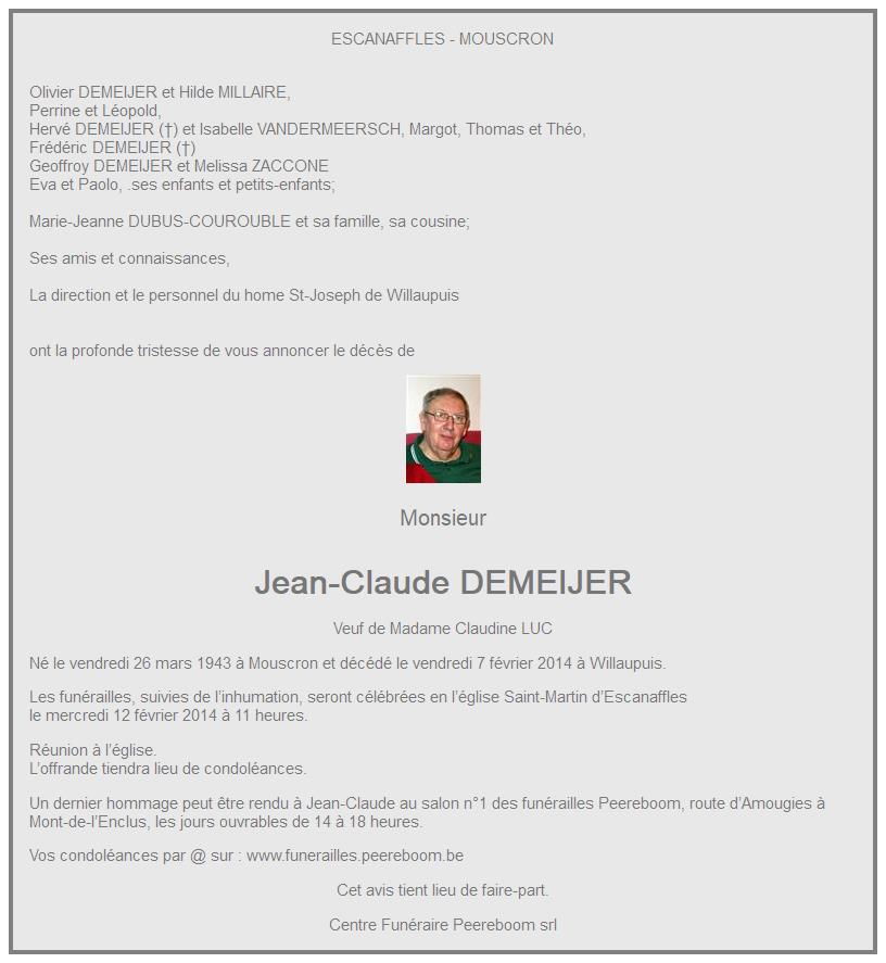Image Annonce nécrologique