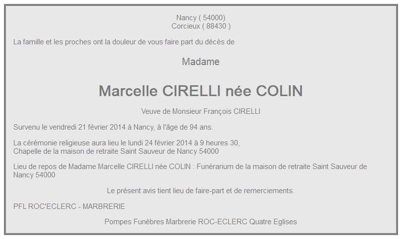 Image Annonce nécrologique