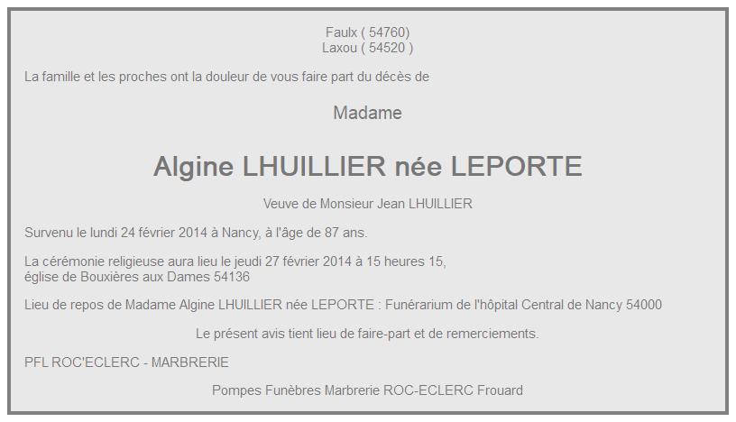 Image Annonce nécrologique