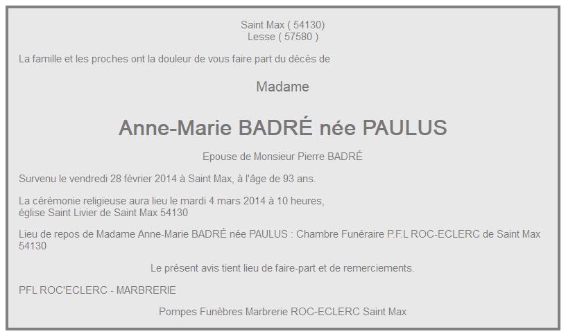 Image Annonce nécrologique