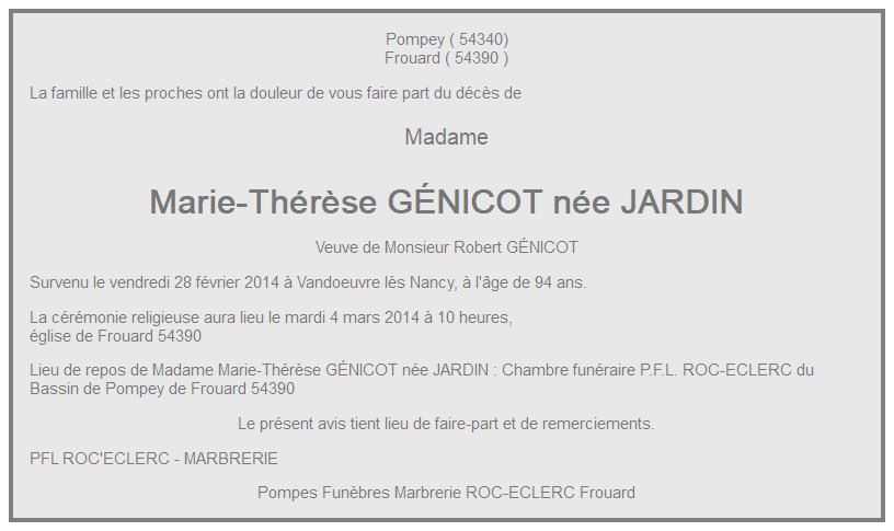 Image Annonce nécrologique