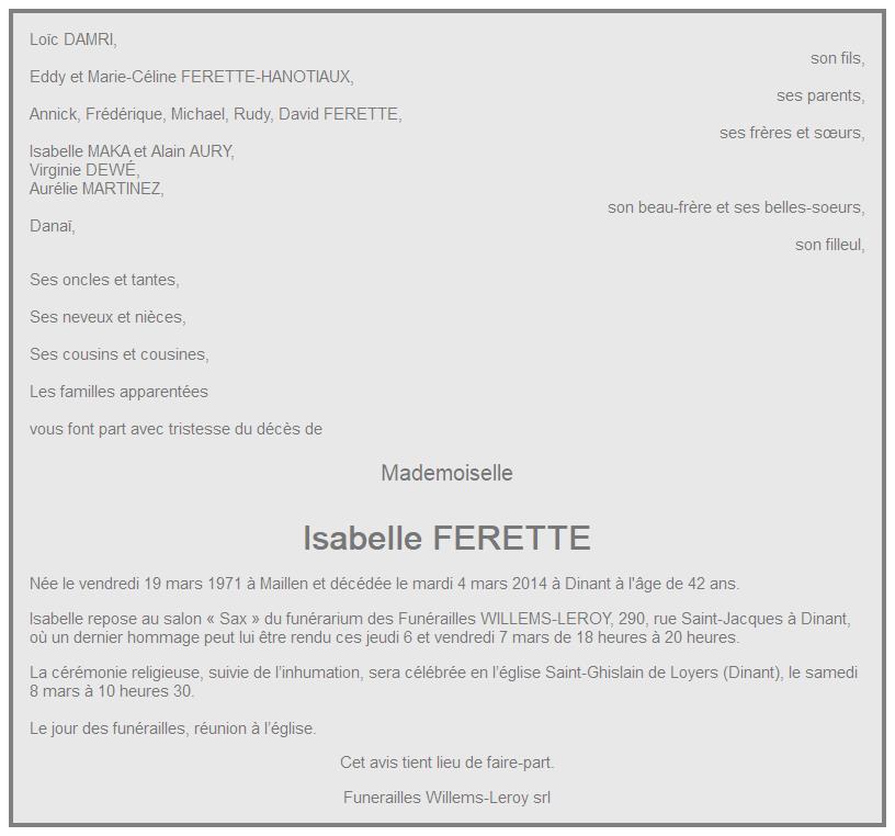 Image Annonce nécrologique