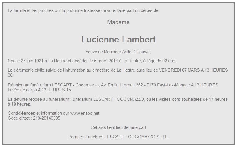 Image Annonce nécrologique