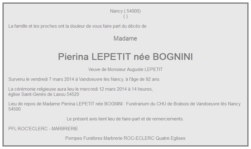 Image Annonce nécrologique