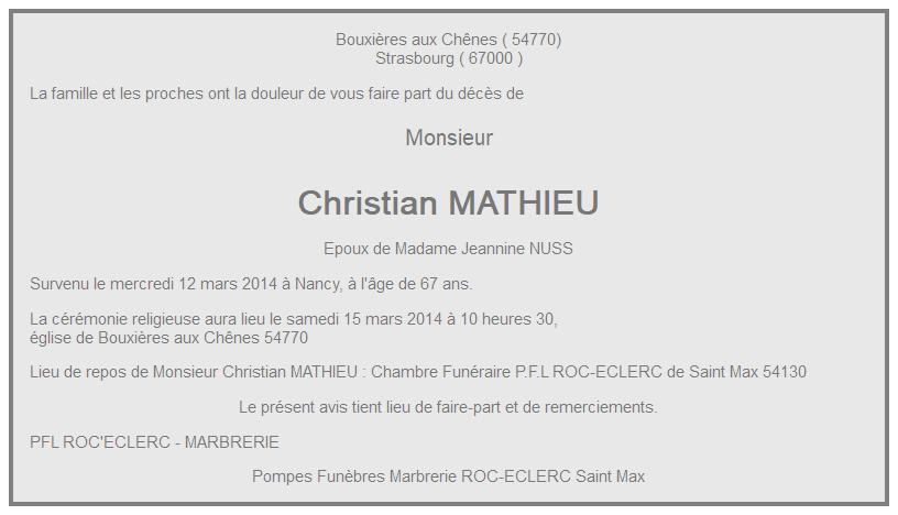 Image Annonce nécrologique