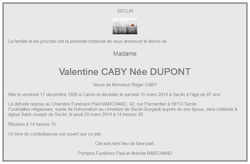 Image Annonce nécrologique