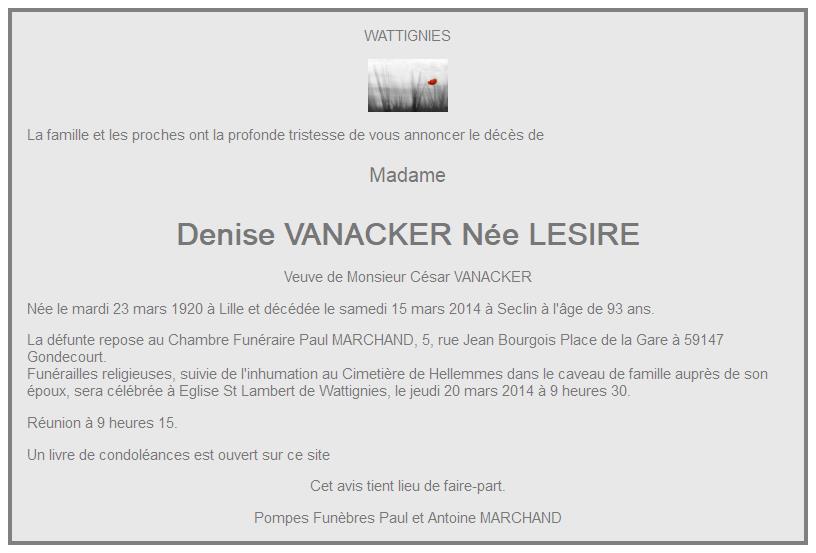 Image Annonce nécrologique