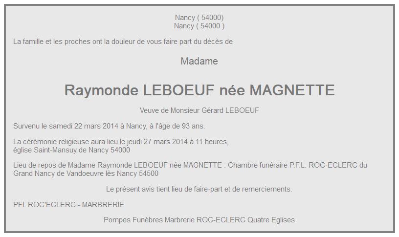 Image Annonce nécrologique