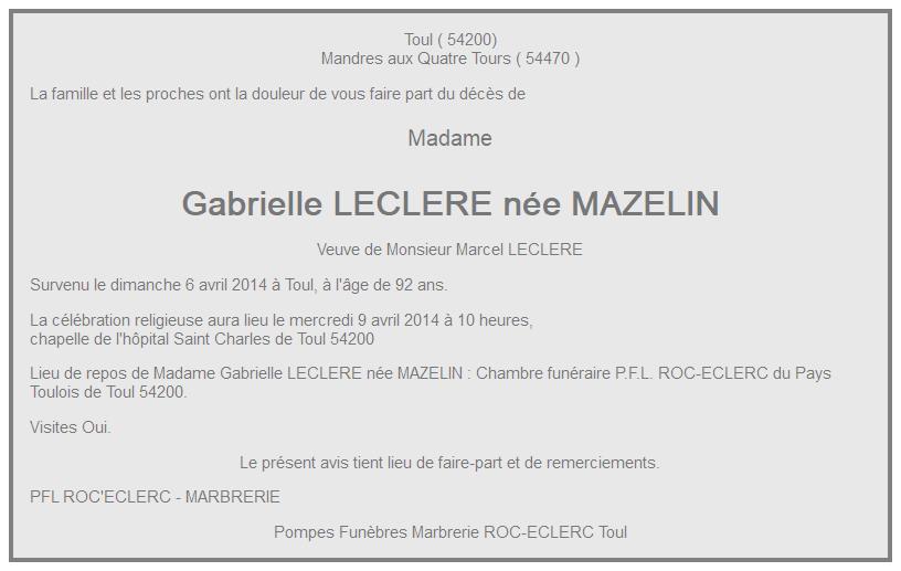 Image Annonce nécrologique