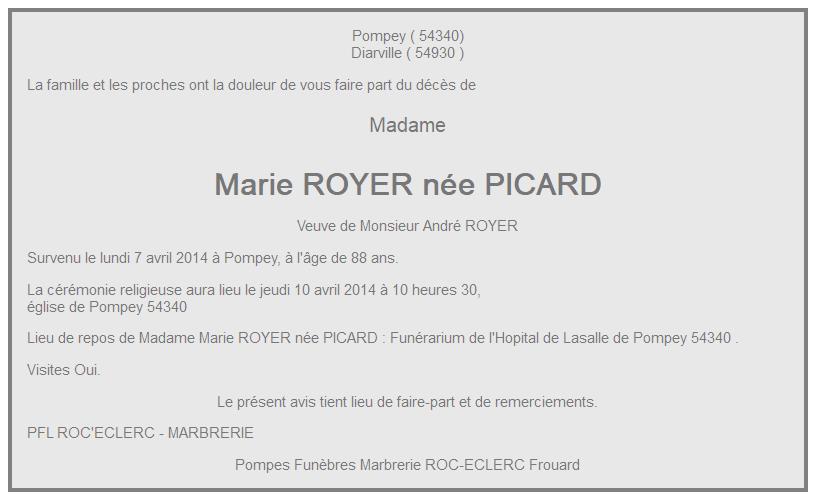 Image Annonce nécrologique