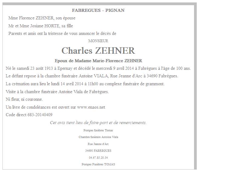 Image Annonce nécrologique