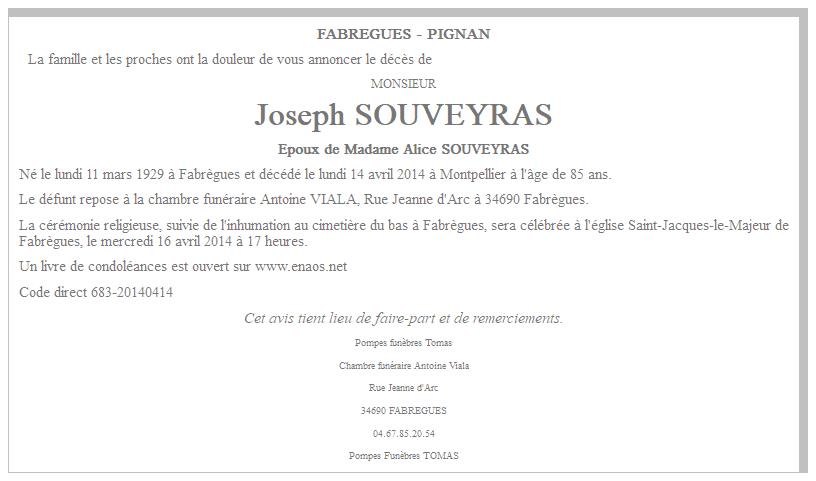 Image Annonce nécrologique