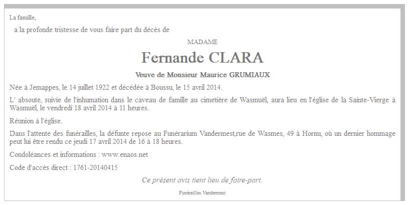Image Annonce nécrologique