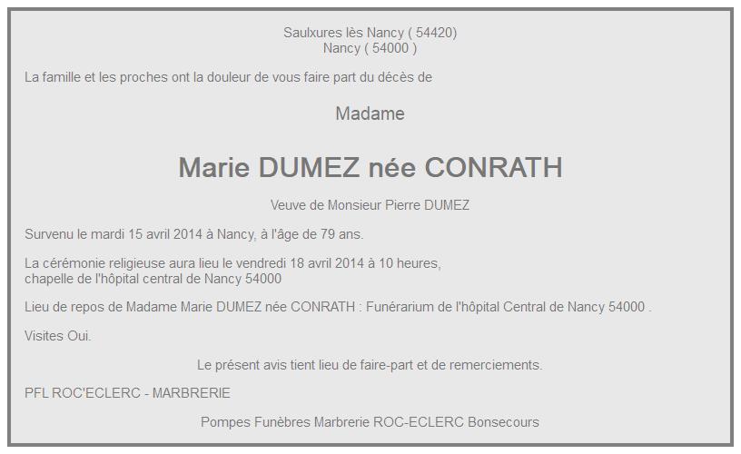 Image Annonce nécrologique