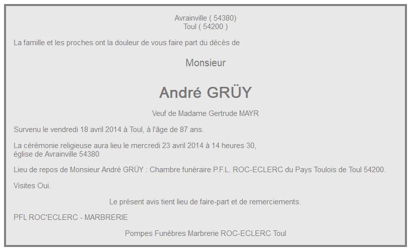 Image Annonce nécrologique