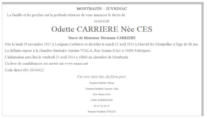 Image Annonce nécrologique