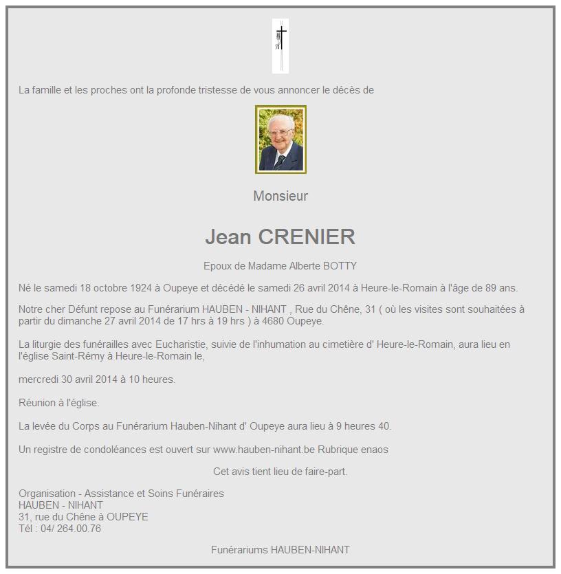 Image Annonce nécrologique