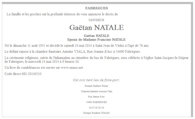 Image Annonce nécrologique