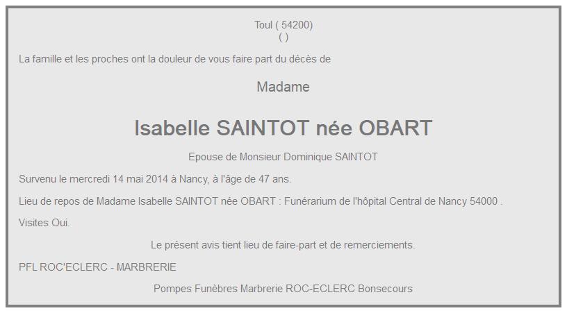 Image Annonce nécrologique