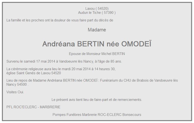 Image Annonce nécrologique