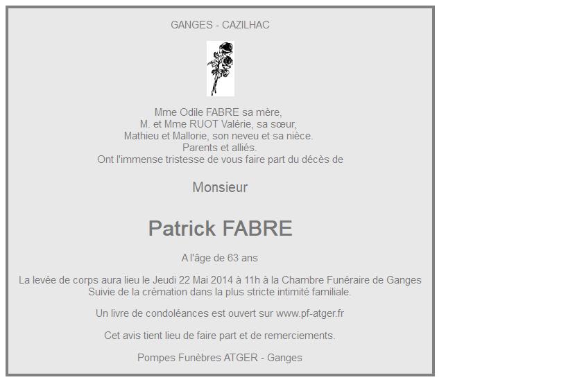 Image Annonce nécrologique