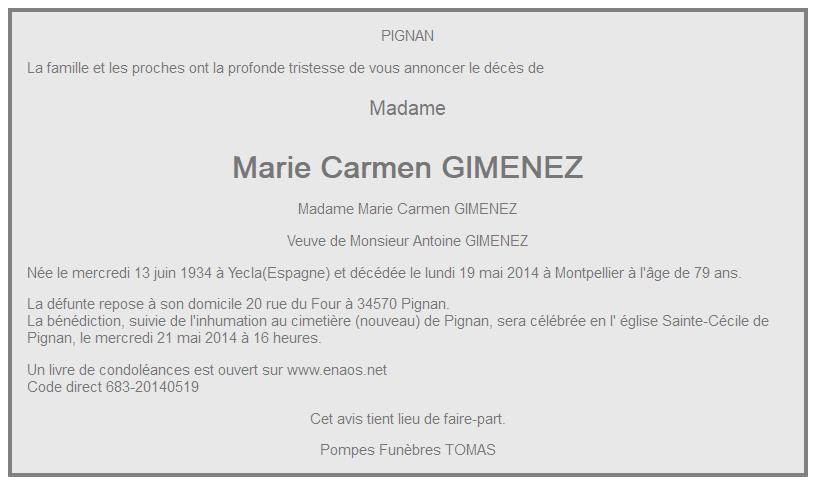 Image Annonce nécrologique