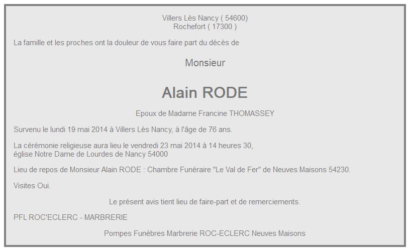 Image Annonce nécrologique