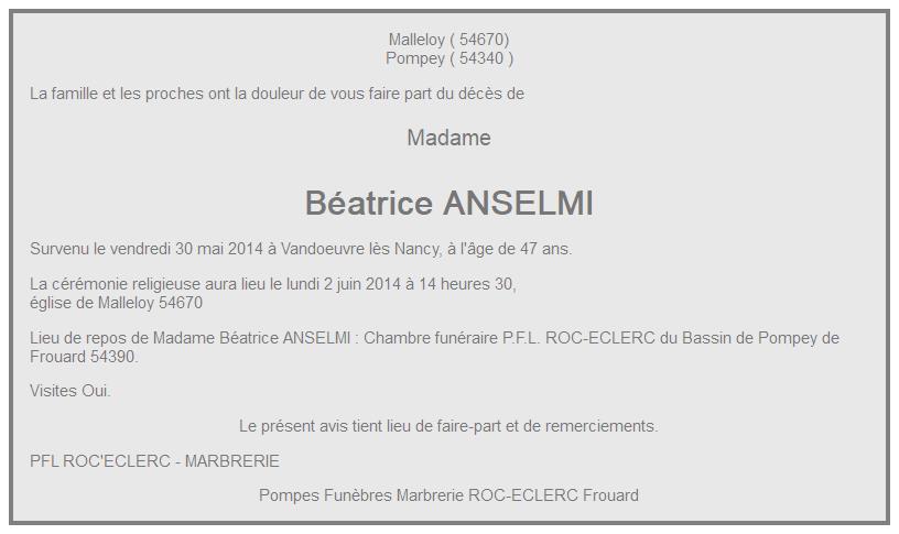 Image Annonce nécrologique