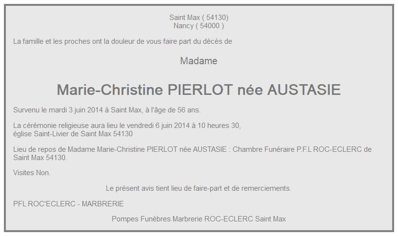 Image Annonce nécrologique