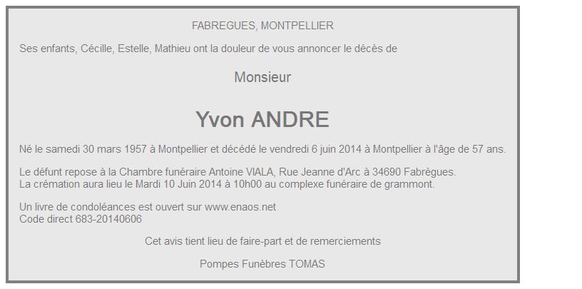 Image Annonce nécrologique