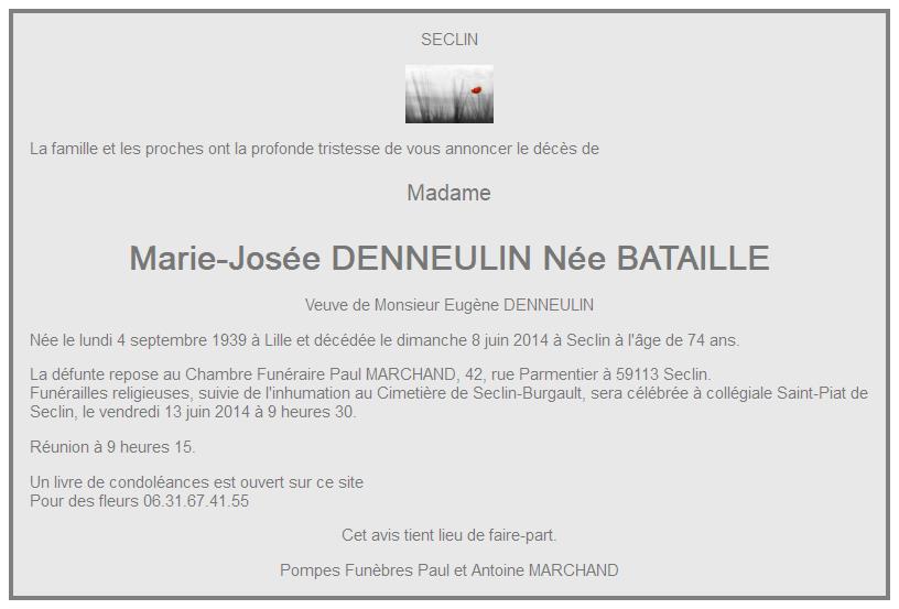 Image Annonce nécrologique